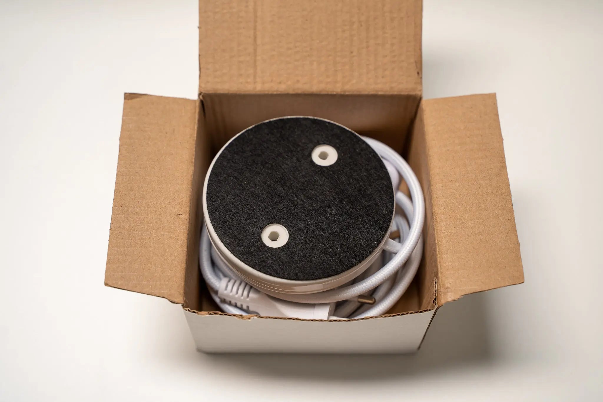 Elegante E27 Wandleuchtenfassung weiß Gofurnit