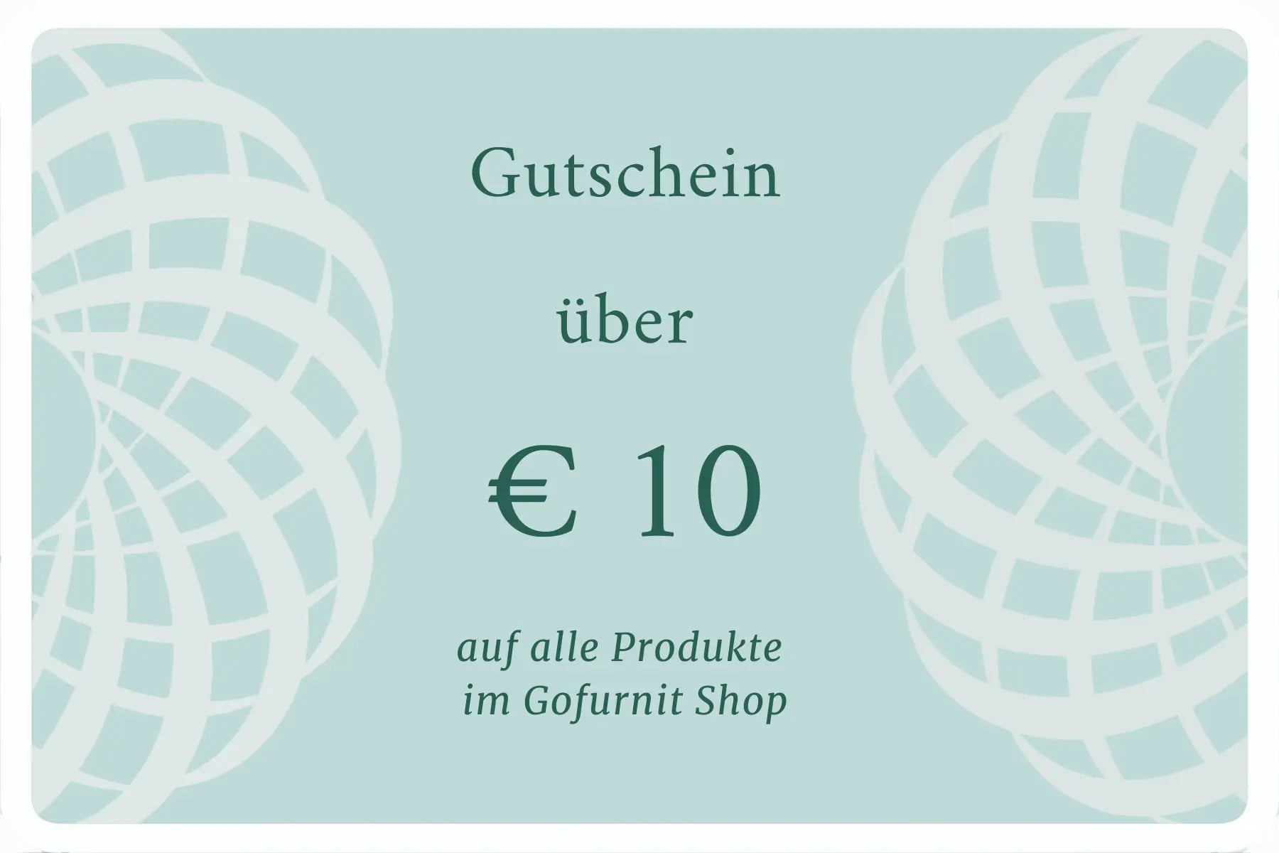 Gofurnit Geschenkgutschein Gofurnit