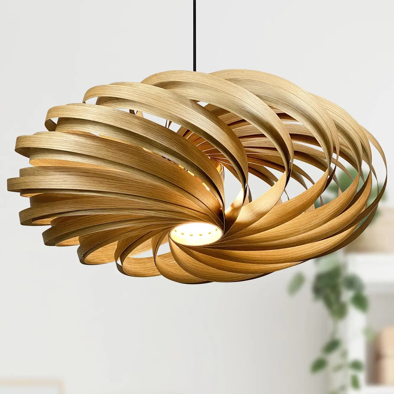 Hängeleuchte Veneria aus Eiche - 'pure collection' Gofurnit