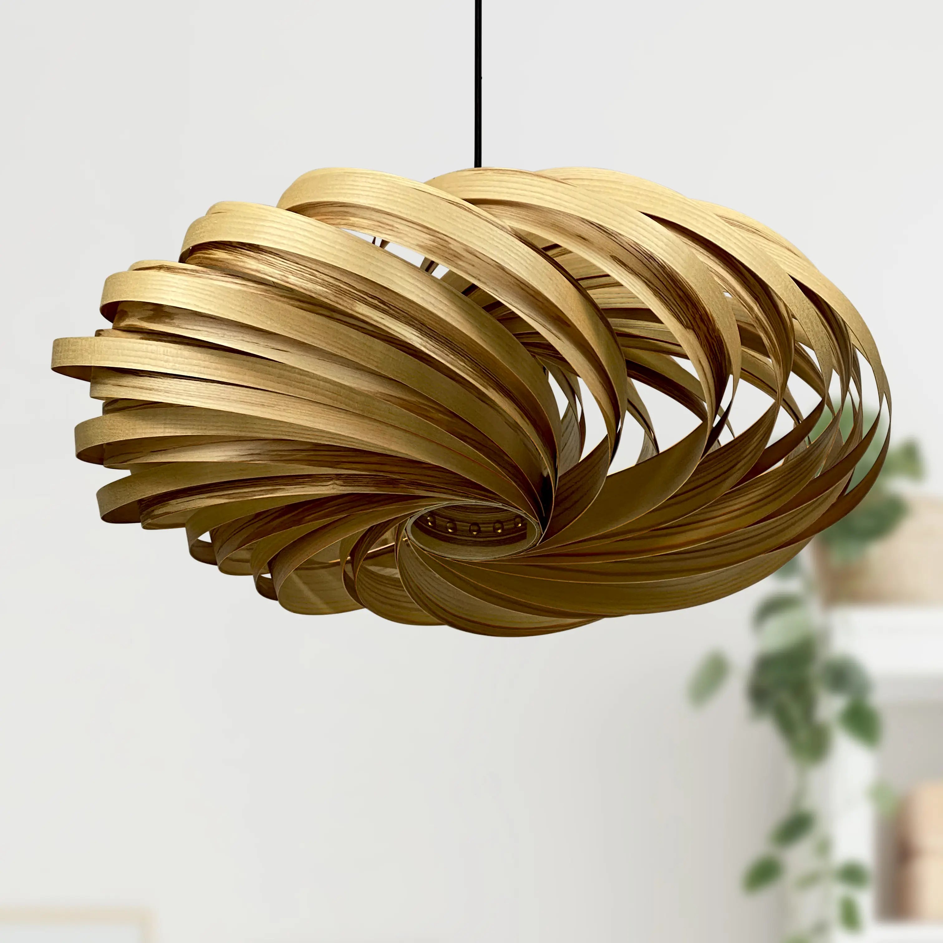 Hängeleuchte Veneria aus Olivesche - 'pure collection' Gofurnit
