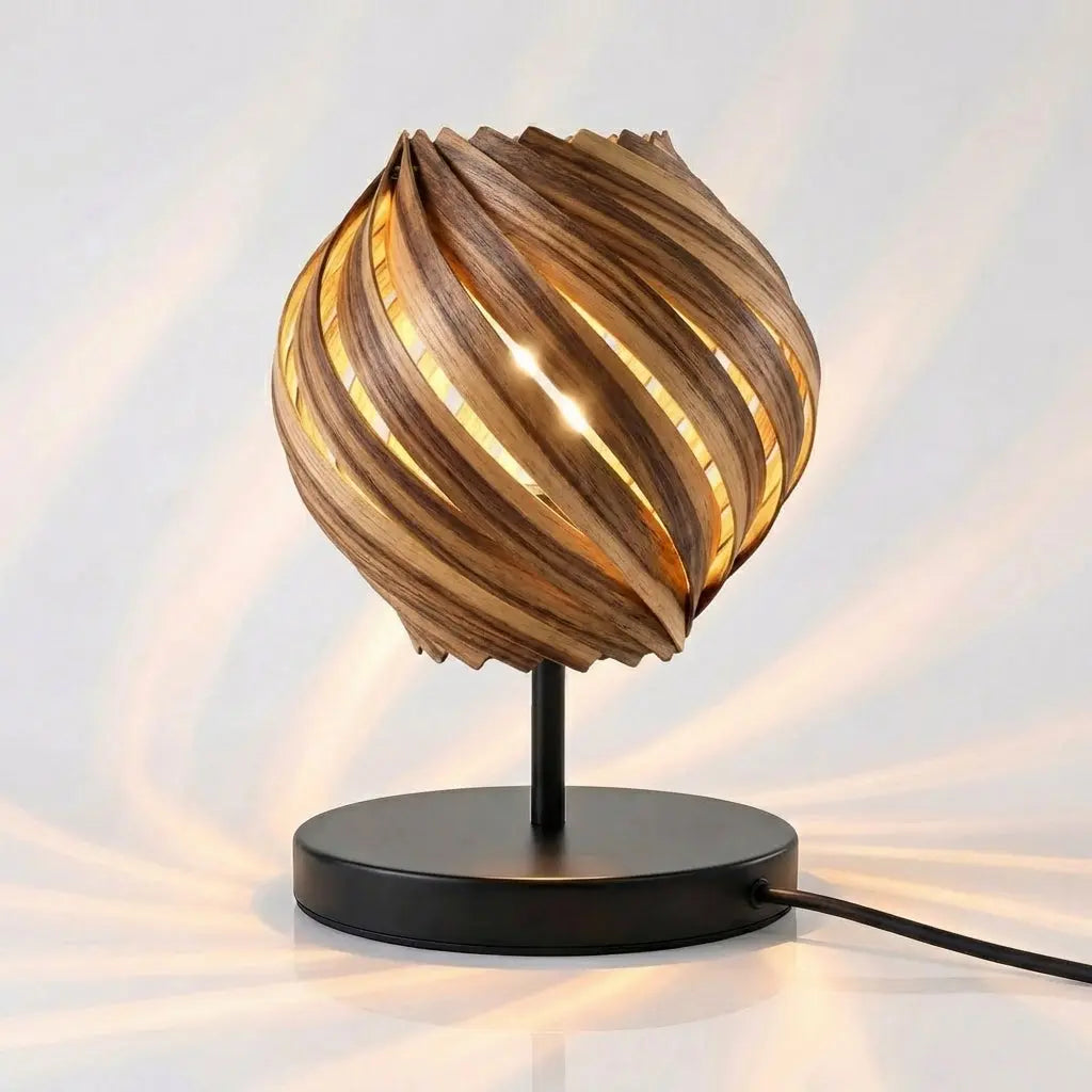 Lampenschirm 'Gemma' aus Olivesche – Handgefertigt in Köln Gofurnit