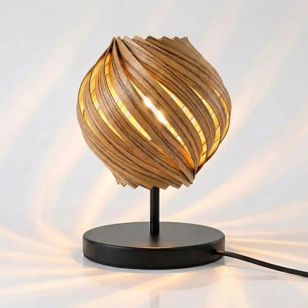 Lampenschirm 'Gemma' aus Olivesche – Handgefertigt in Köln Gofurnit