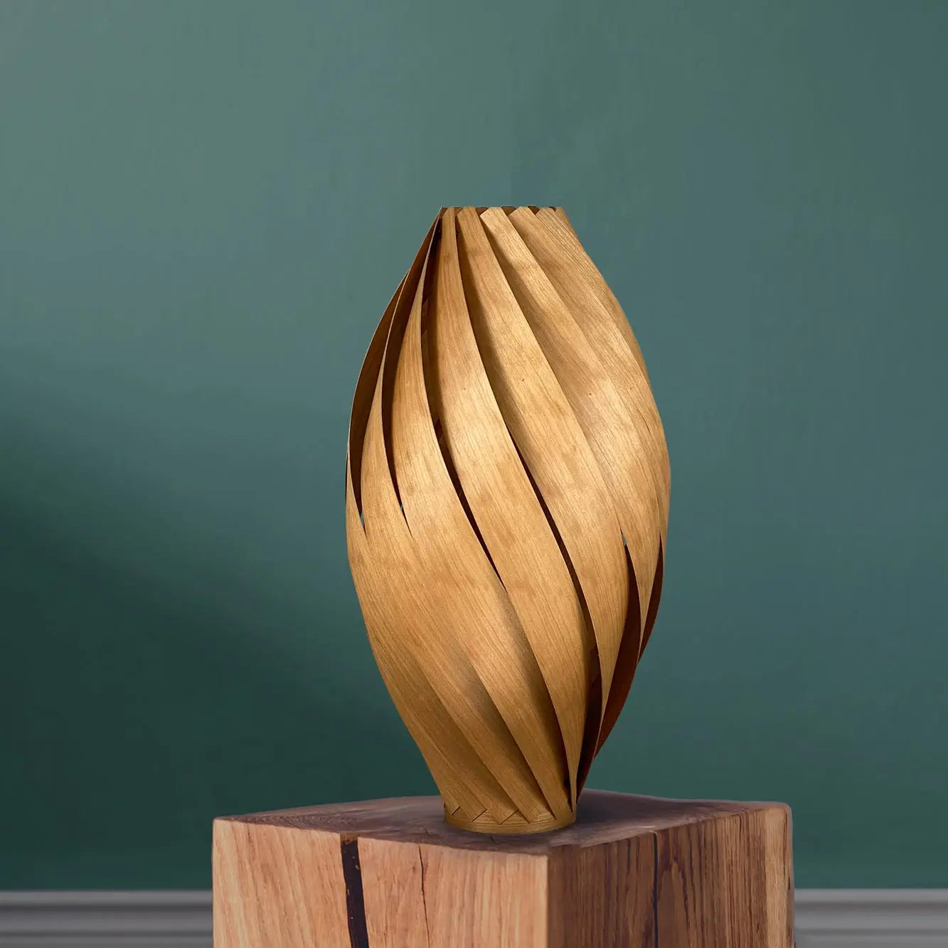 Stehleuchte 'Ardere' aus Kirschbaum 50 cm Gofurnit