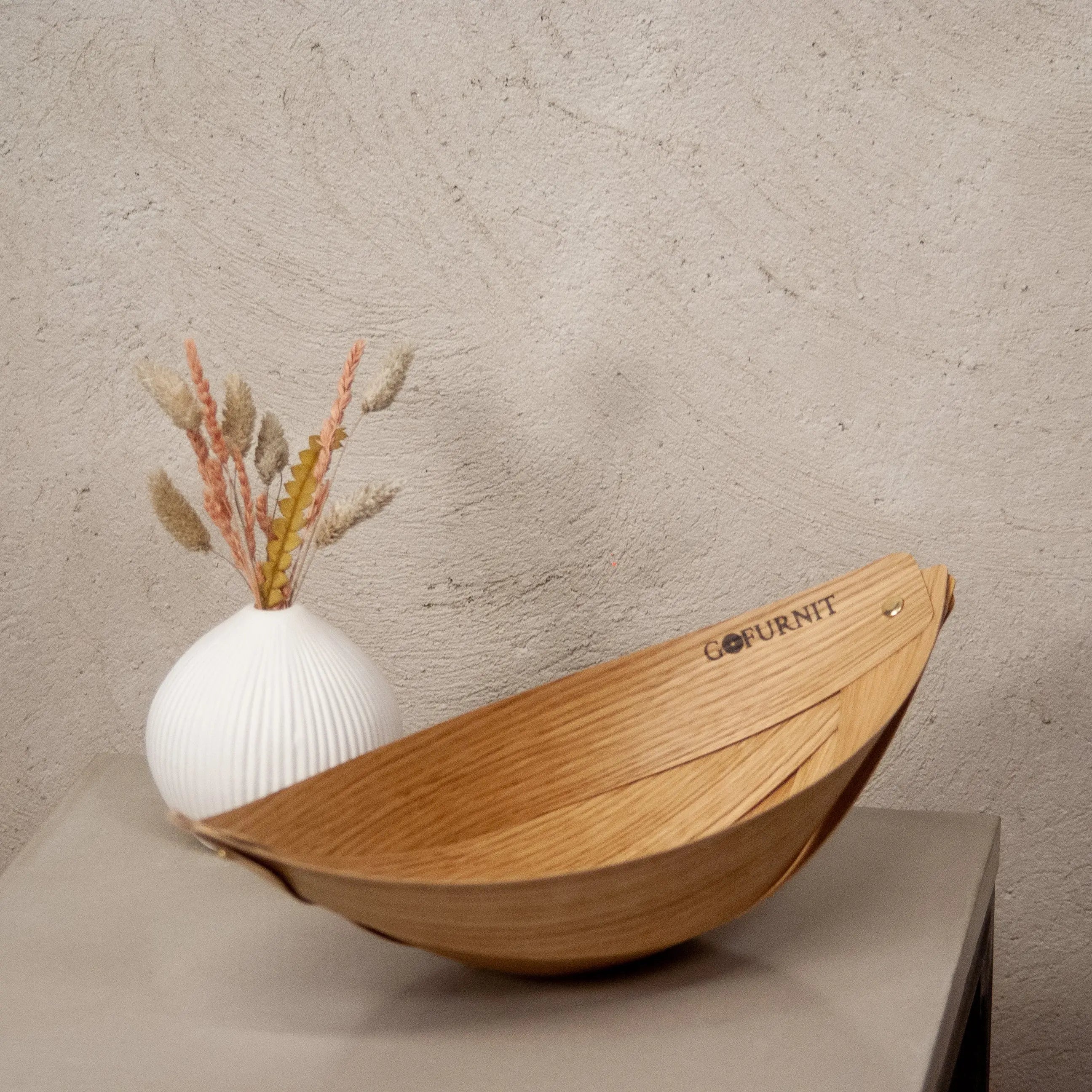 Upcycling Obst- und Dekoschale Gofurnit