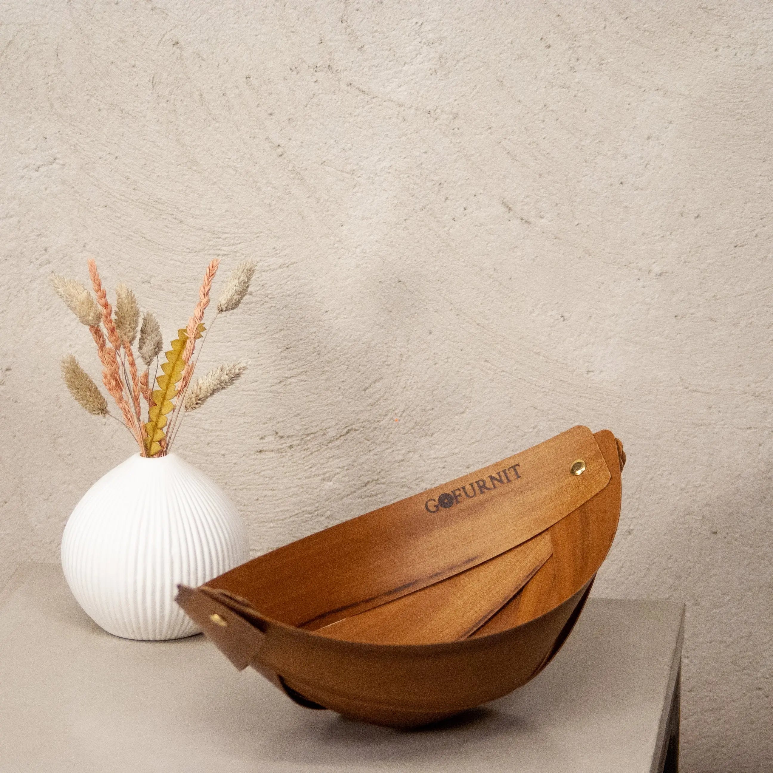 Upcycling Obst- und Dekoschale Gofurnit