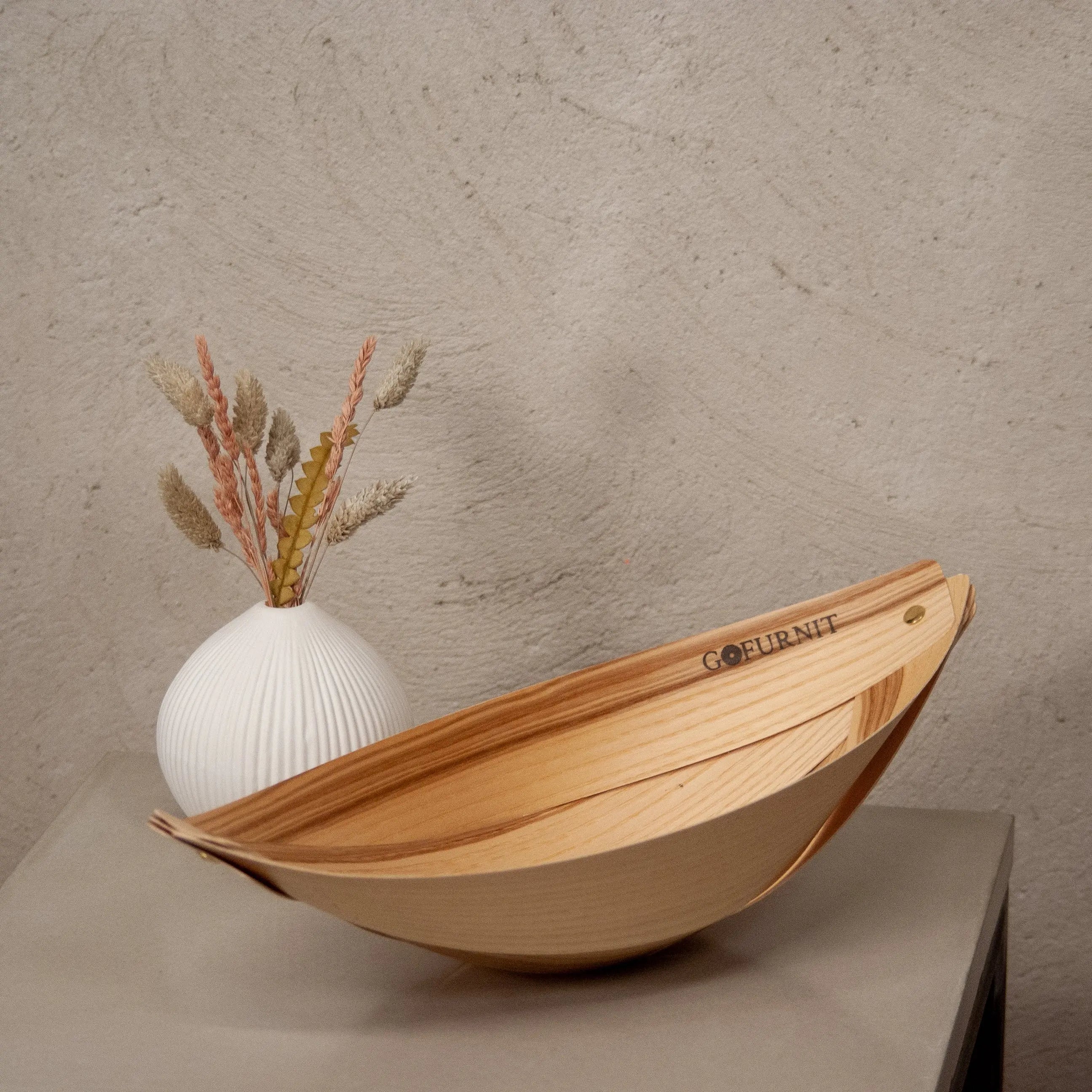 Upcycling Obst- und Dekoschale Gofurnit