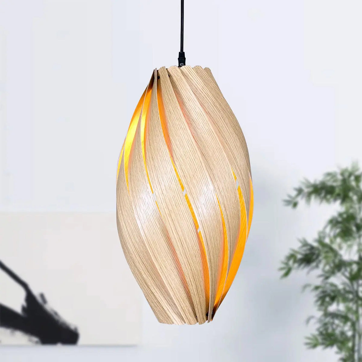 Ardere pendant light made oak