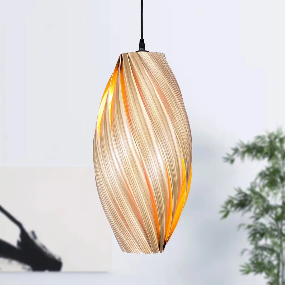 Ardere pendant light made wood