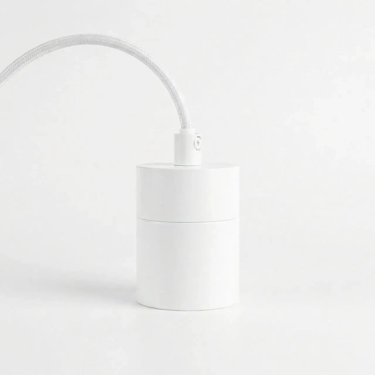 Elegante E27 Pendelleuchte in matt-weißem Look Gofurnit