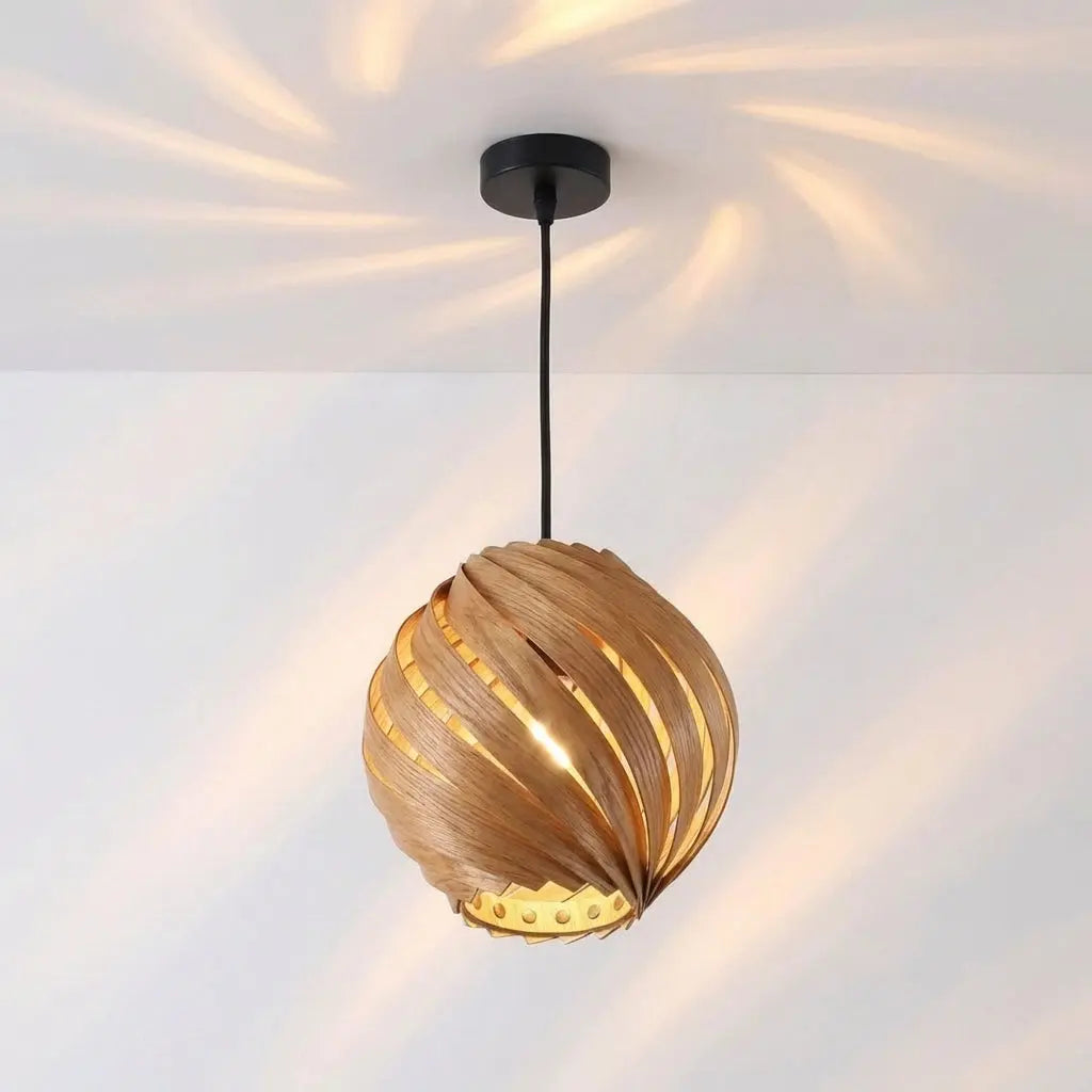 Lampenschirm 'Gemma' aus Eiche – Handgefertigt in Köln Gofurnit