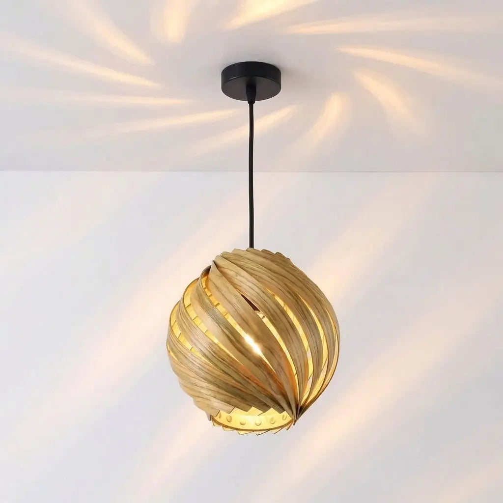 Lampenschirm 'Gemma' aus Olivesche – Handgefertigt in Köln Gofurnit