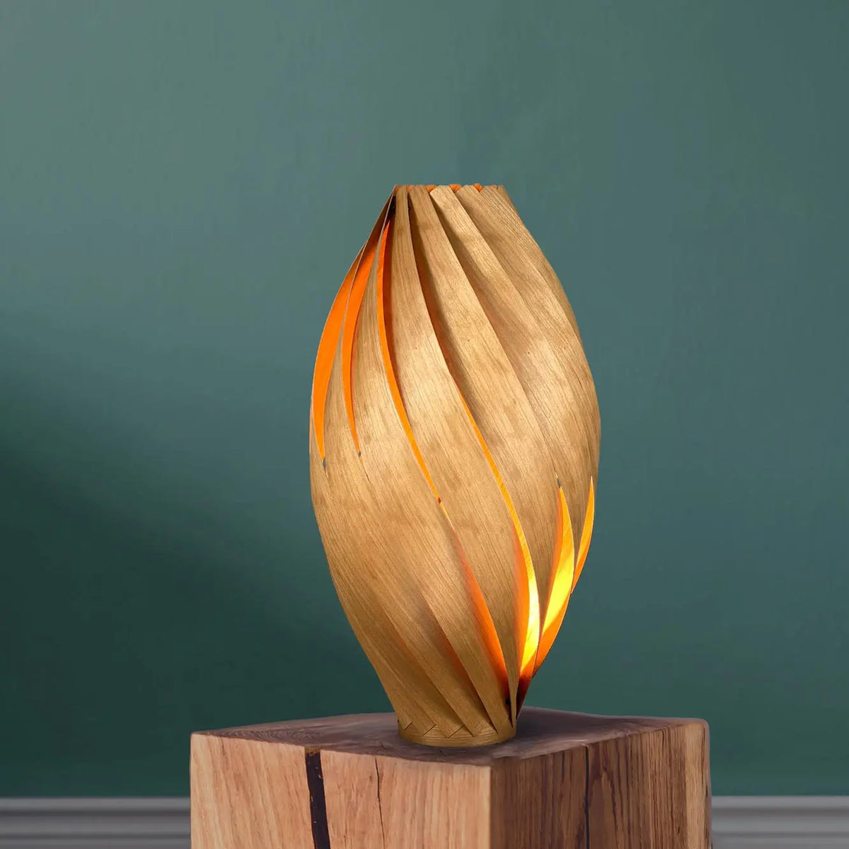 Ardere floor lamp made cherry wood 50 cm