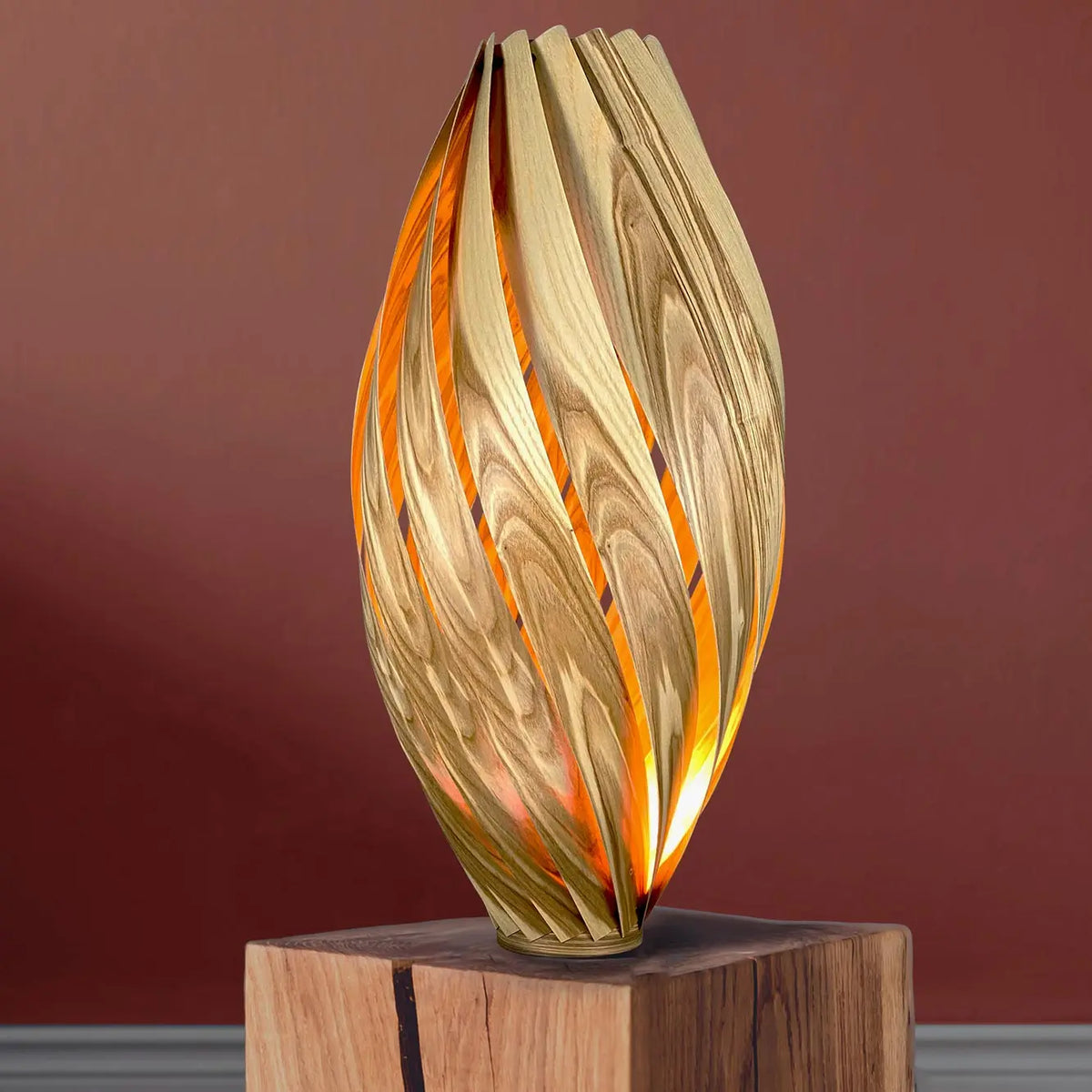 Ardere floor lamp coziness wood 70 cm